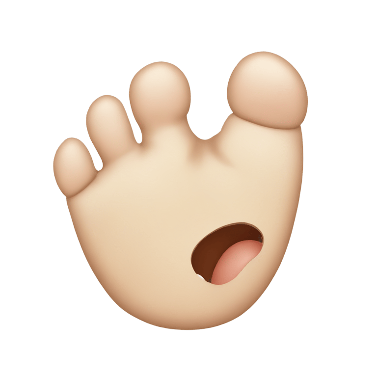 genmoji: Broken toe