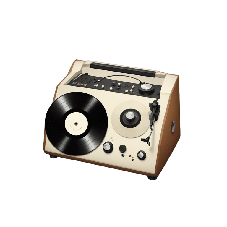 genmoji: Record player