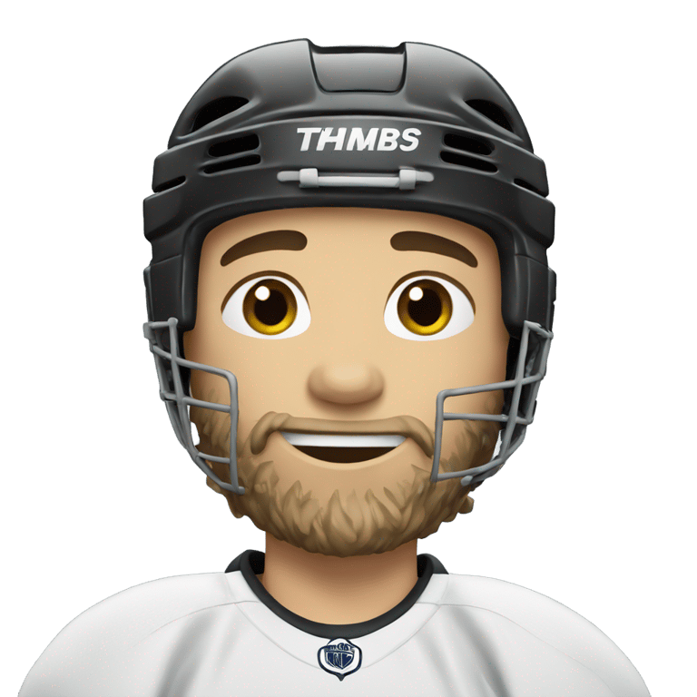 絵文字：hockey player