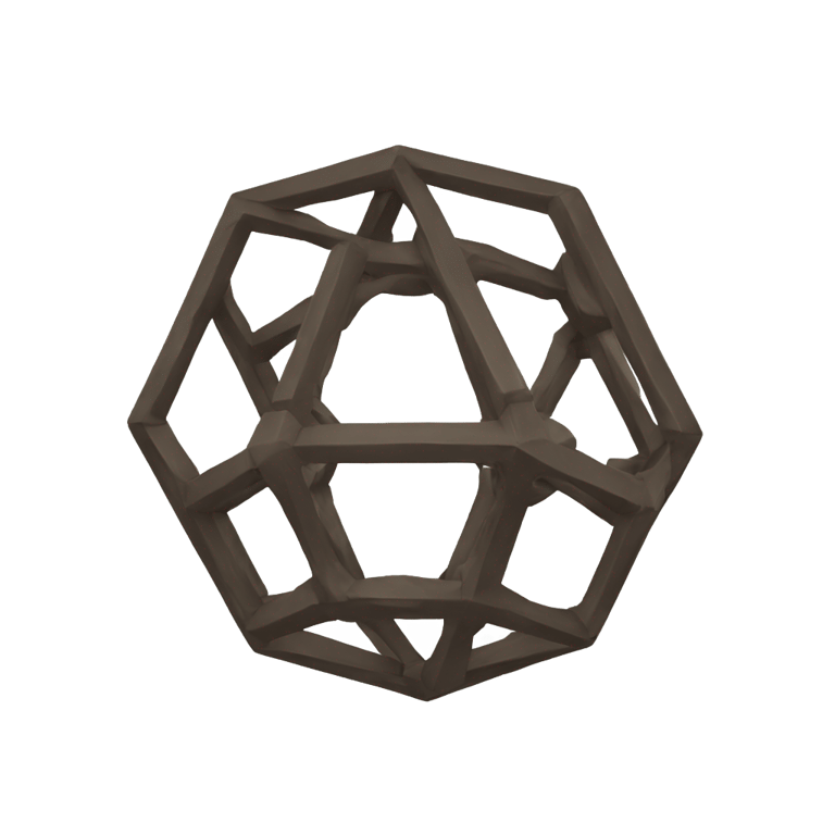 genmoji : dodecahedron