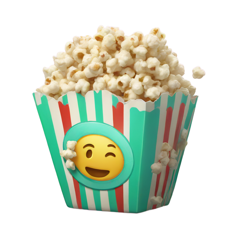 genmoji：爆米花糖果
