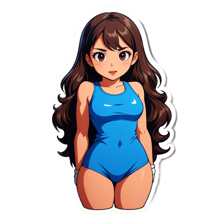genmoji：sexy cum inflation girl