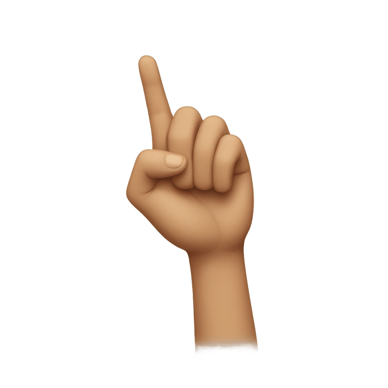 genmoji: 🫂 with person crossing fingers