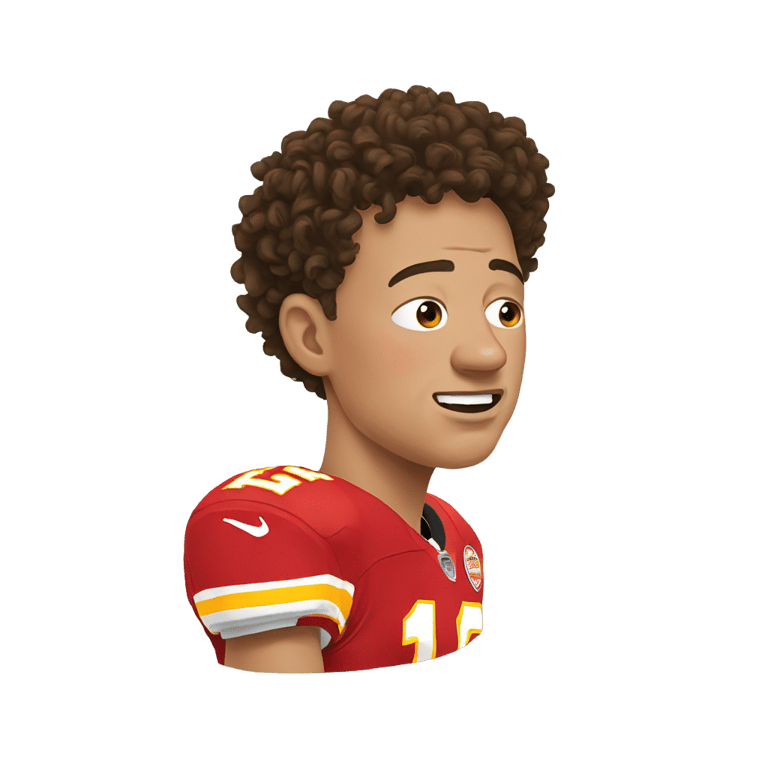 genmoji: Patrick mahomes crying