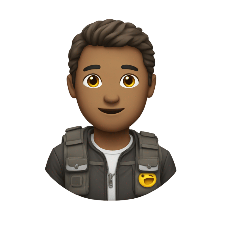 genmoji: Man with a From