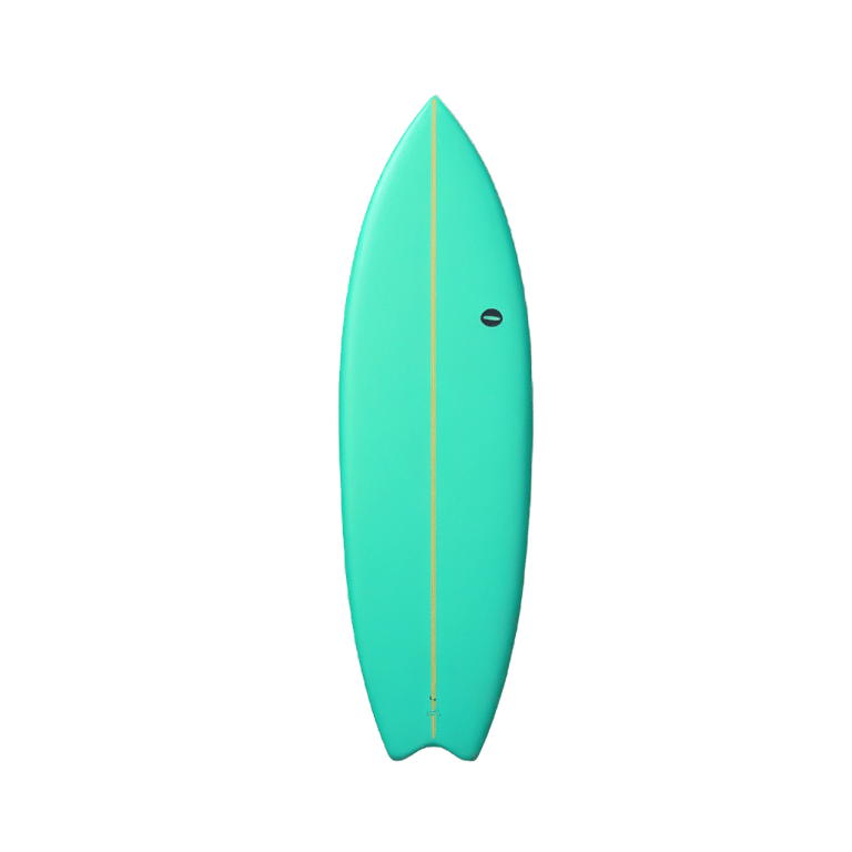 genmoji: surfboard