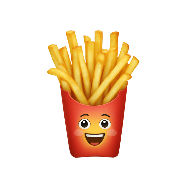 genmoji: french fries