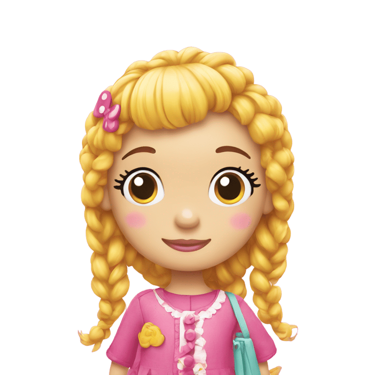 genmoji : A lalaloopsy logo