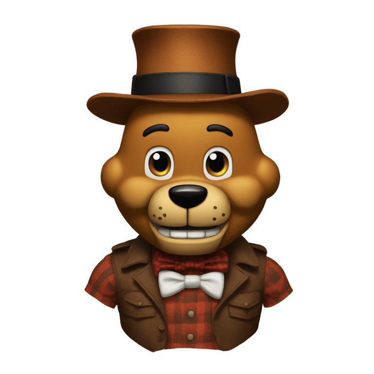 genmoji: Freddy Fazbear