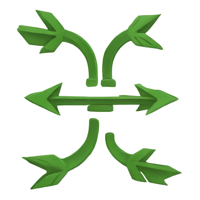 genmoji：转换图标表情。圆圈中排列的两支箭头和一个美元符号。