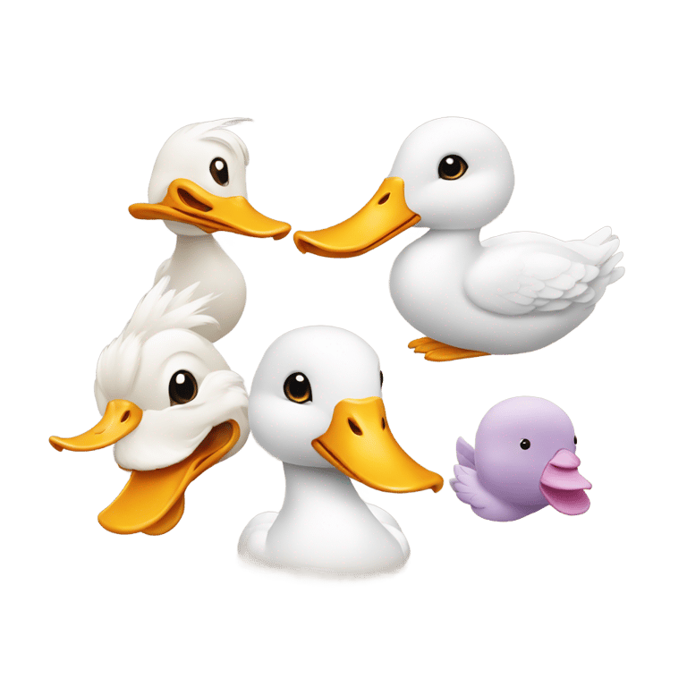 genmoji: 🦢🕊️🐇