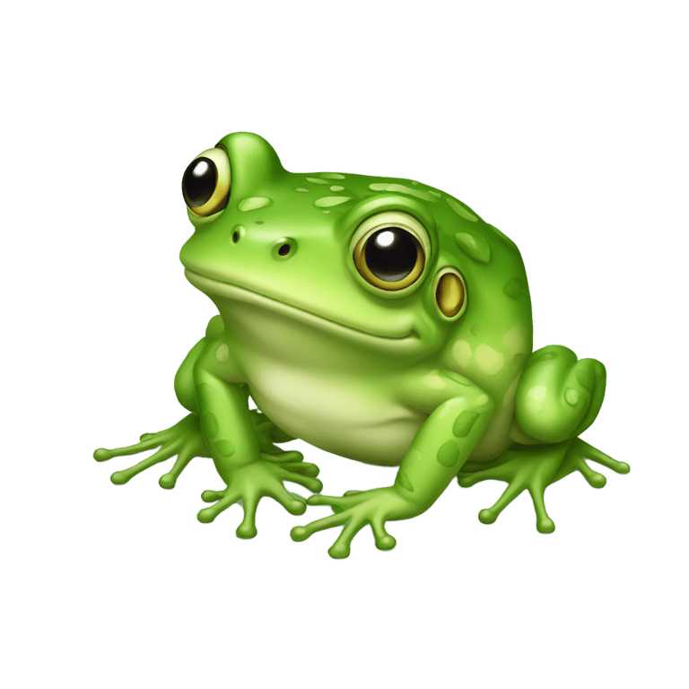 genmoji: Frog