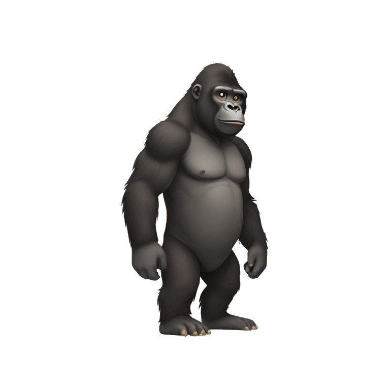 genmoji: small mok gorrilla