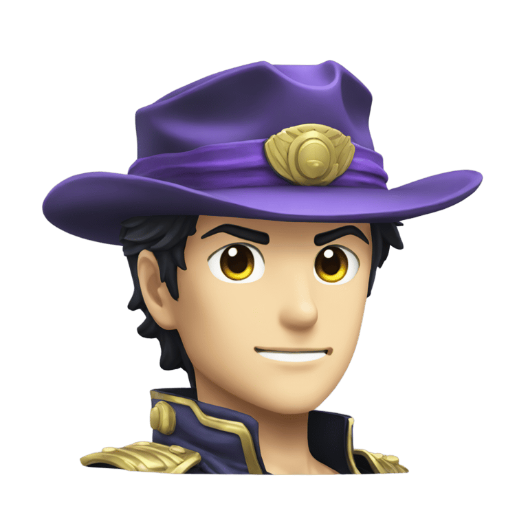 genmoji: Jotaro Kujo