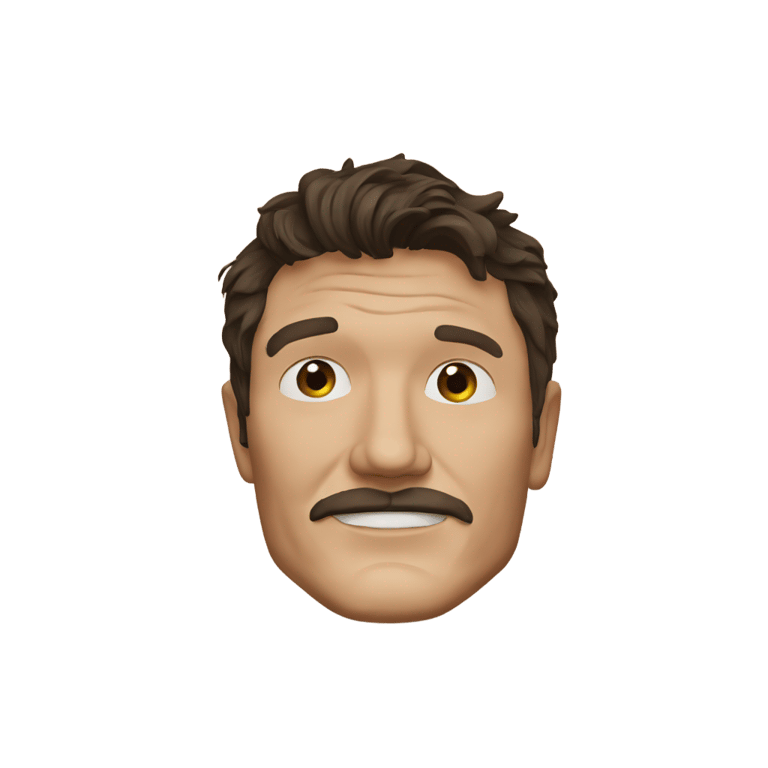 genmoji: pedro pascal