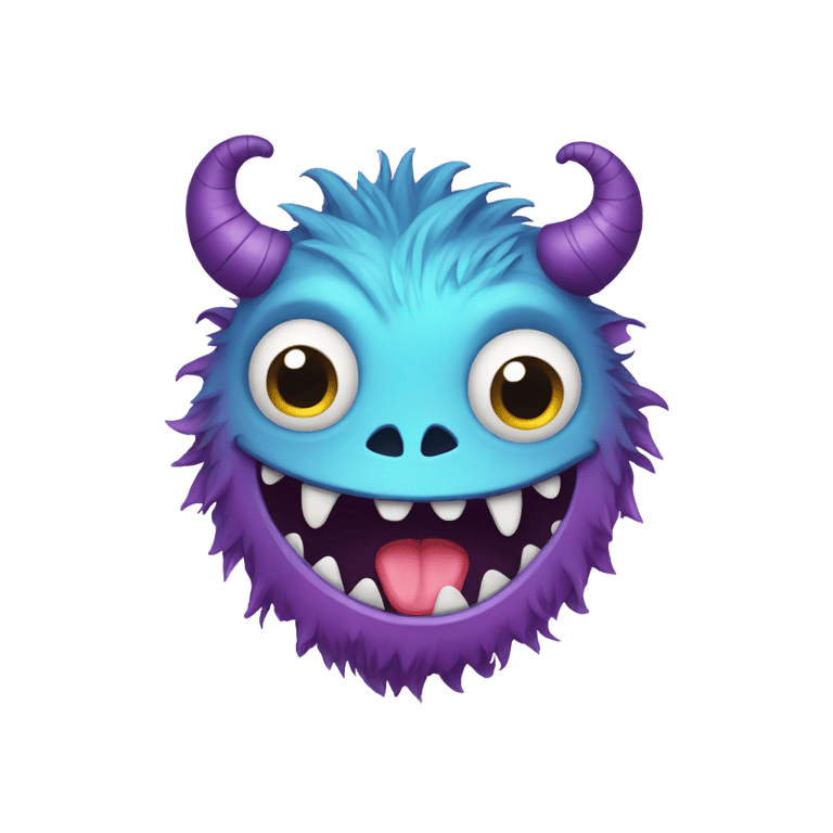 genmoji: cute monster