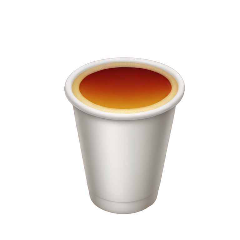 genmoji：red cup beer