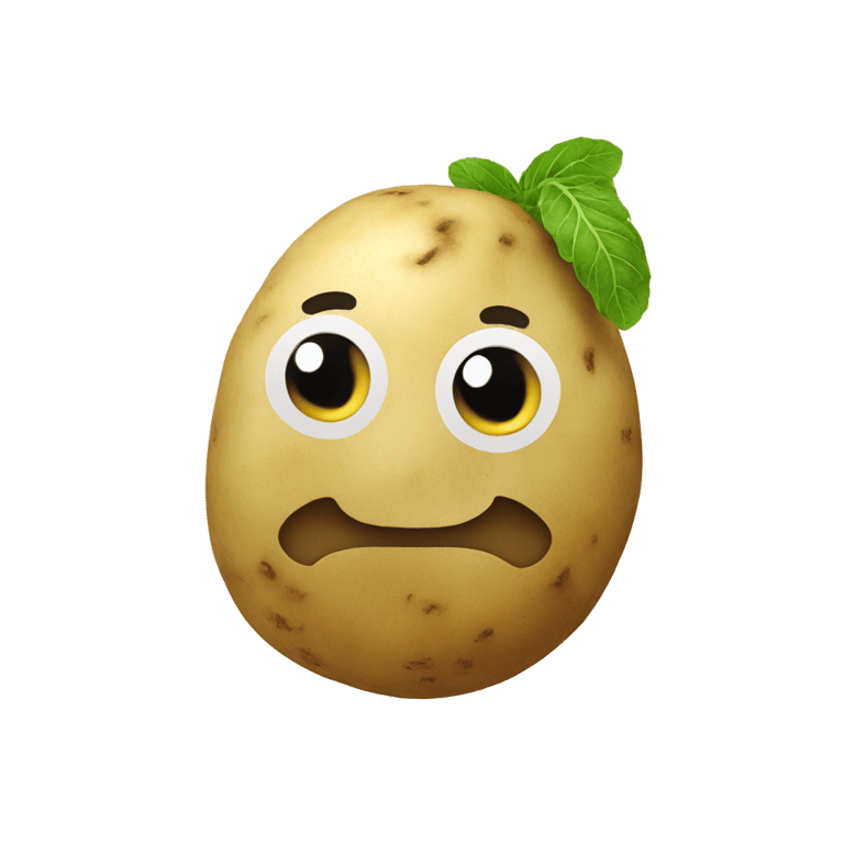 genmoji: Potato With Face