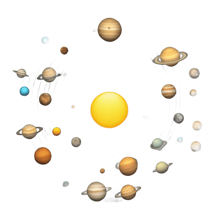 genmoji: The solar system