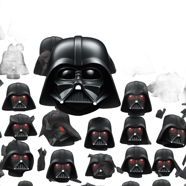 genmoji: Darth vader