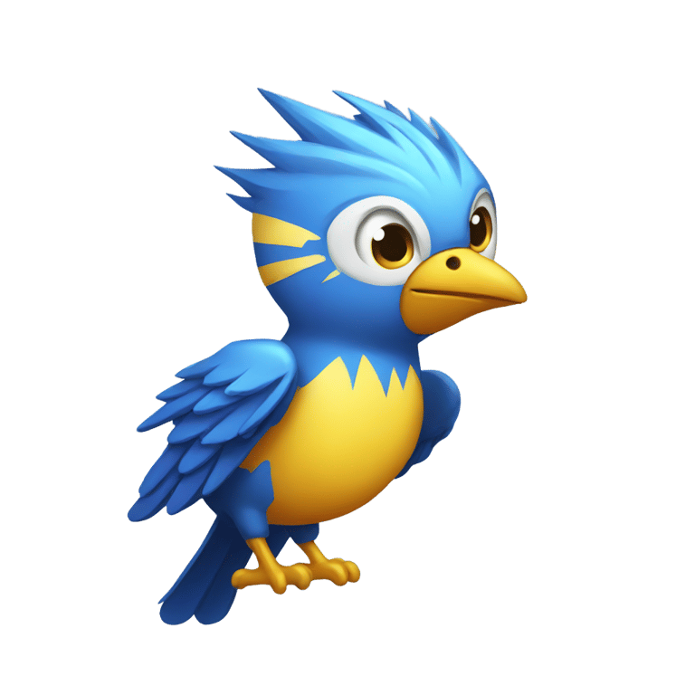 genmoji: lightning bird