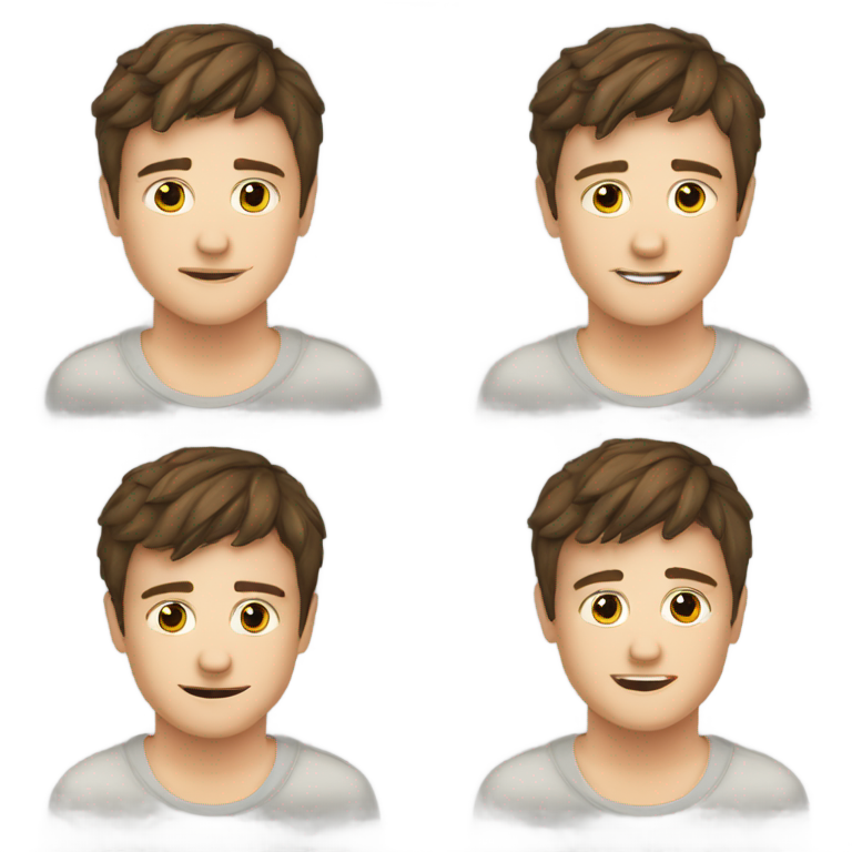 genmoji: Josh hutcherson age 20