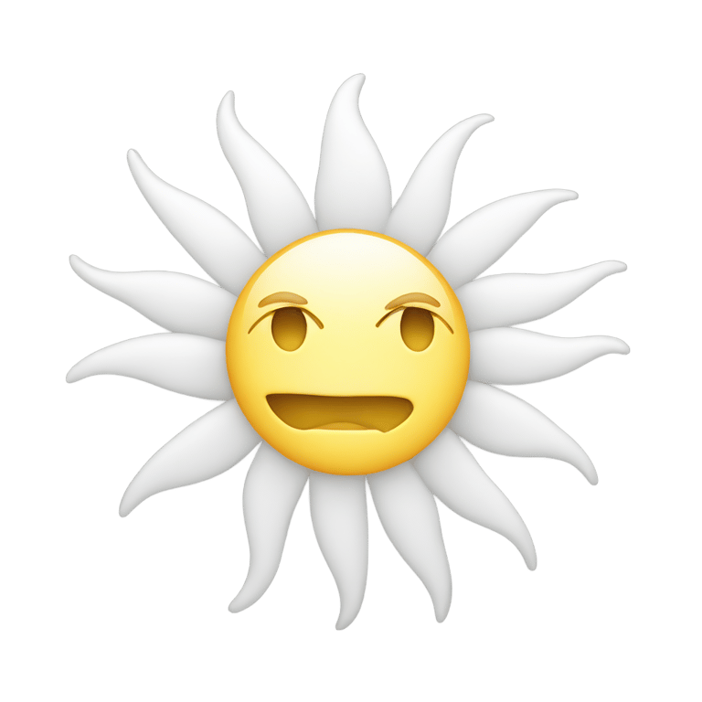 genmoji: Sun is actually White