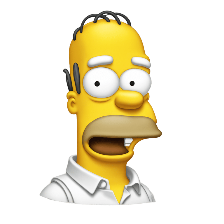 絵文字：Homer Simpson