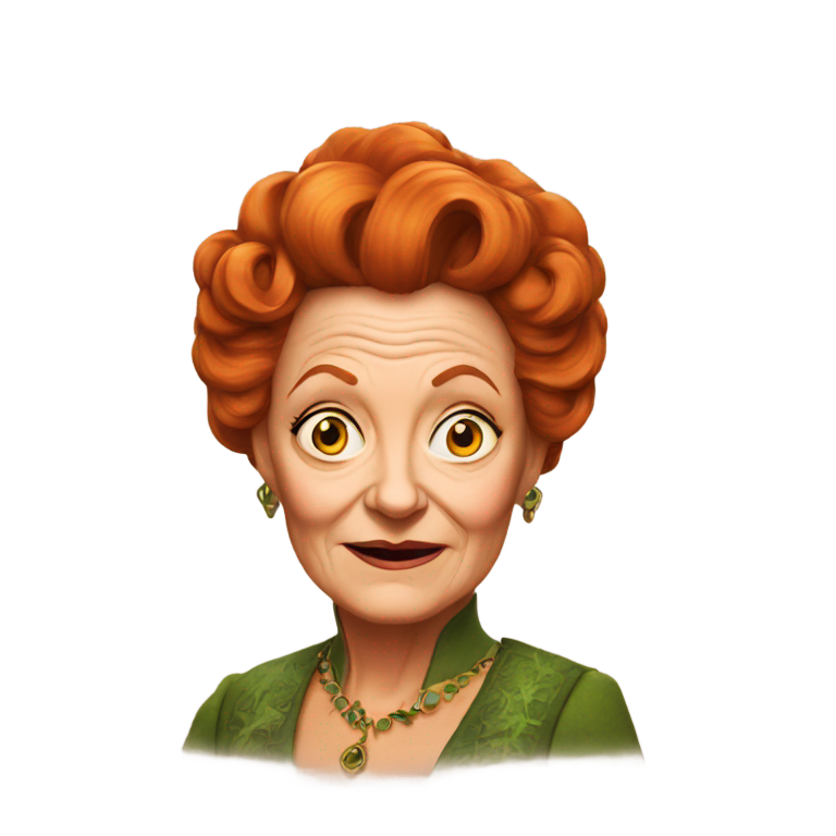 genmoji: Winifred Sanderson