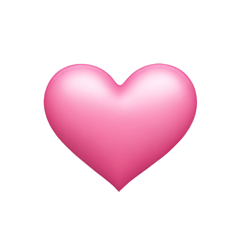 genmoji: pink heart