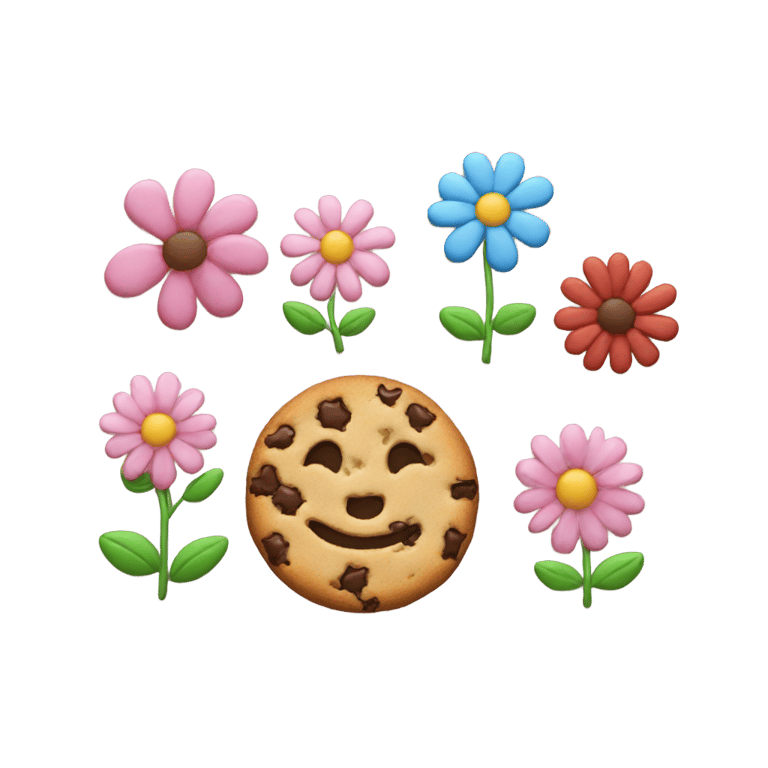 genmoji : 🍪🤍🌸🍫