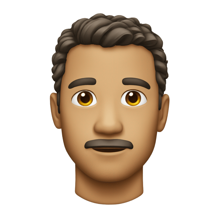 genmoji: jawline