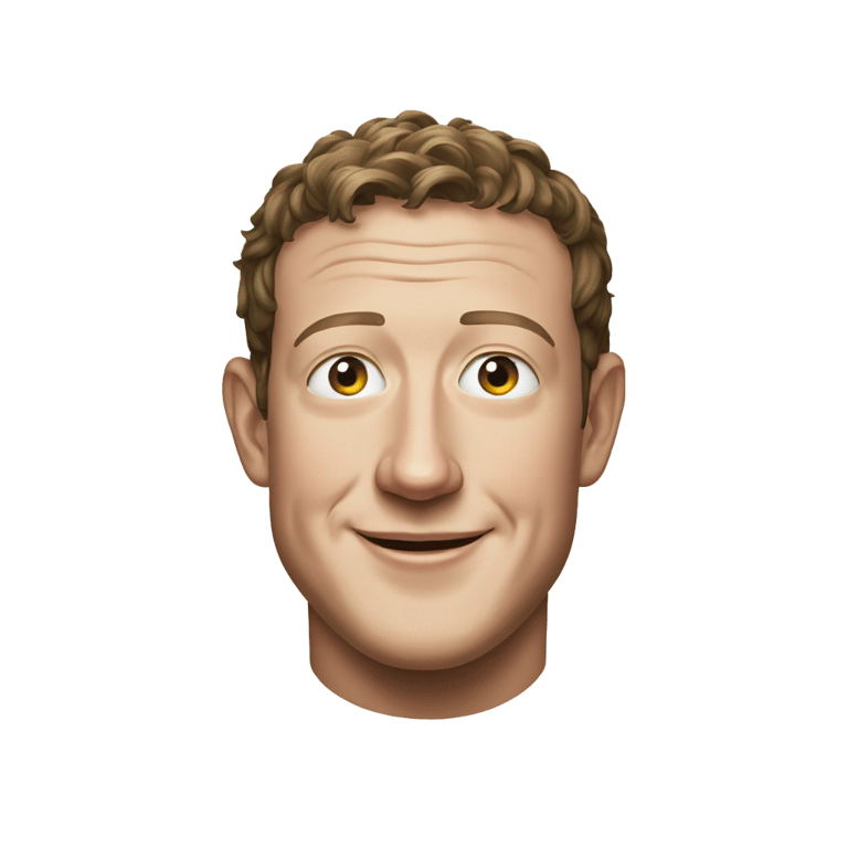 genmoji: Mark Zuckerberg