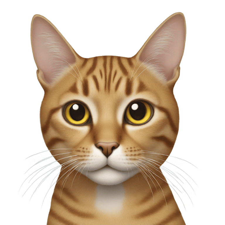 genmoji: realistic bob cat