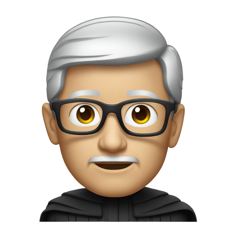 genmoji: darth tim cook