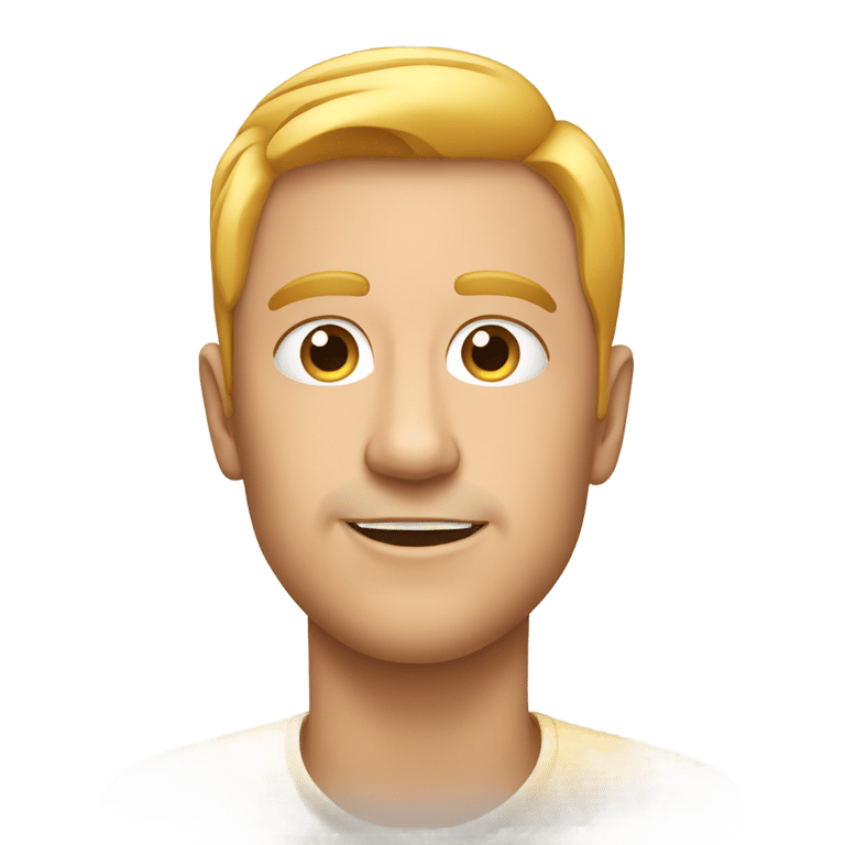 genmoji: an IPhone 16 off on screen face