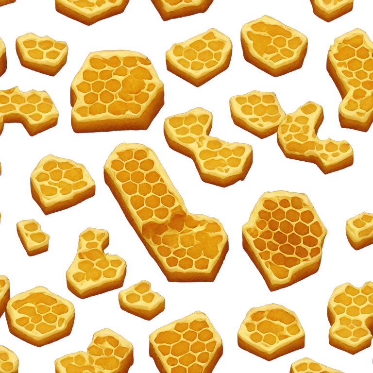 genmoji: Honeycomb cakes