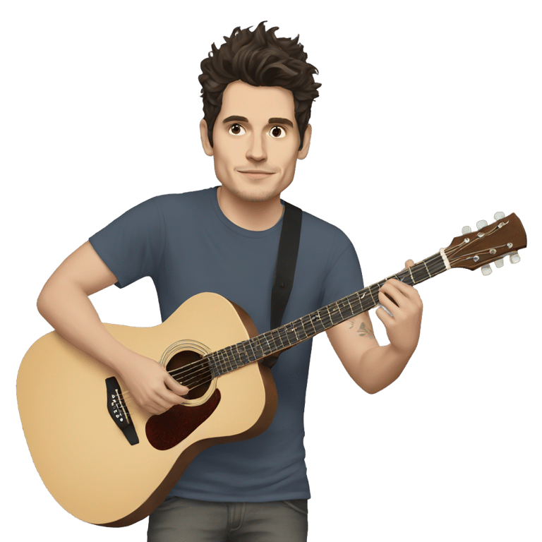 genmoji : John Mayer