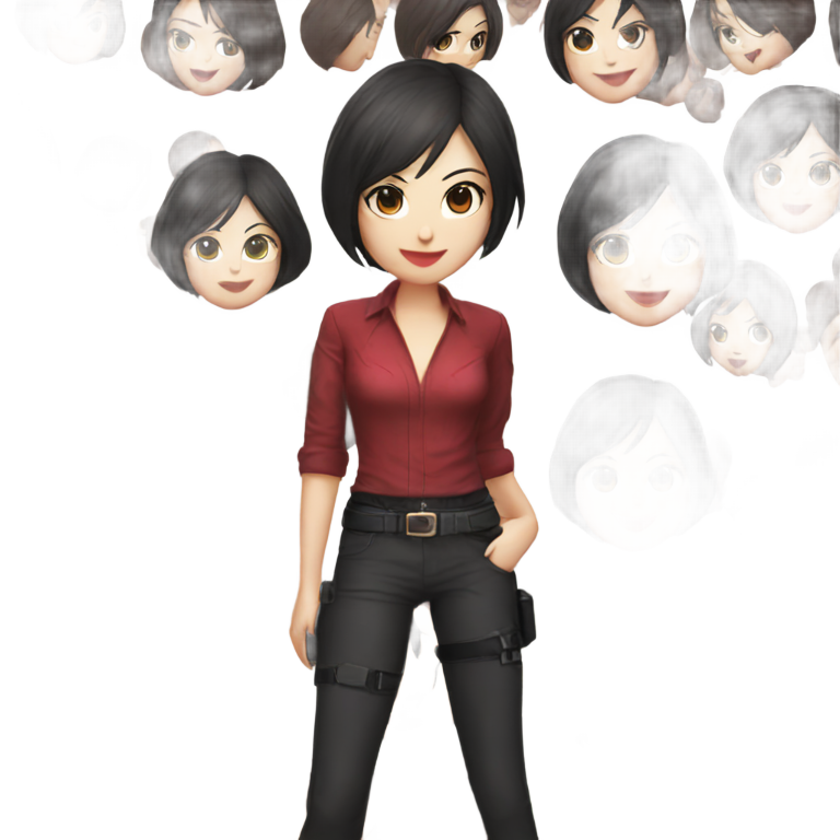 genmoji：艾达·王可爱