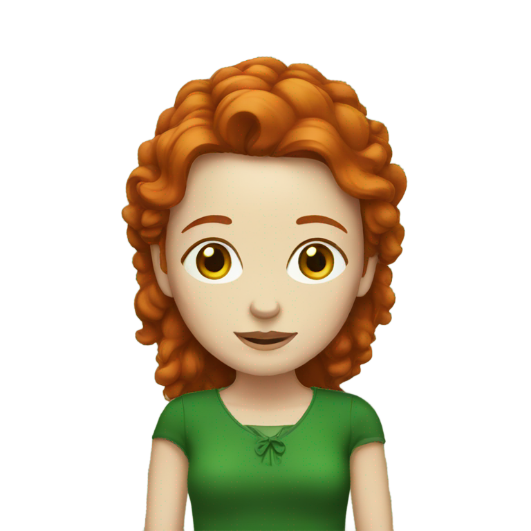 prompt: Irish woman with red hair and freckles