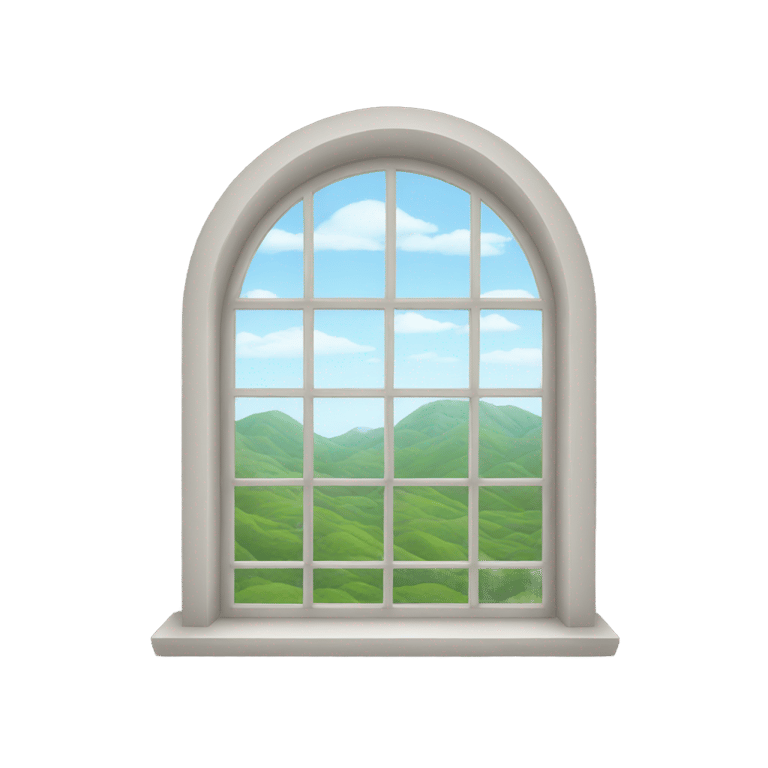 genmoji: Arched window