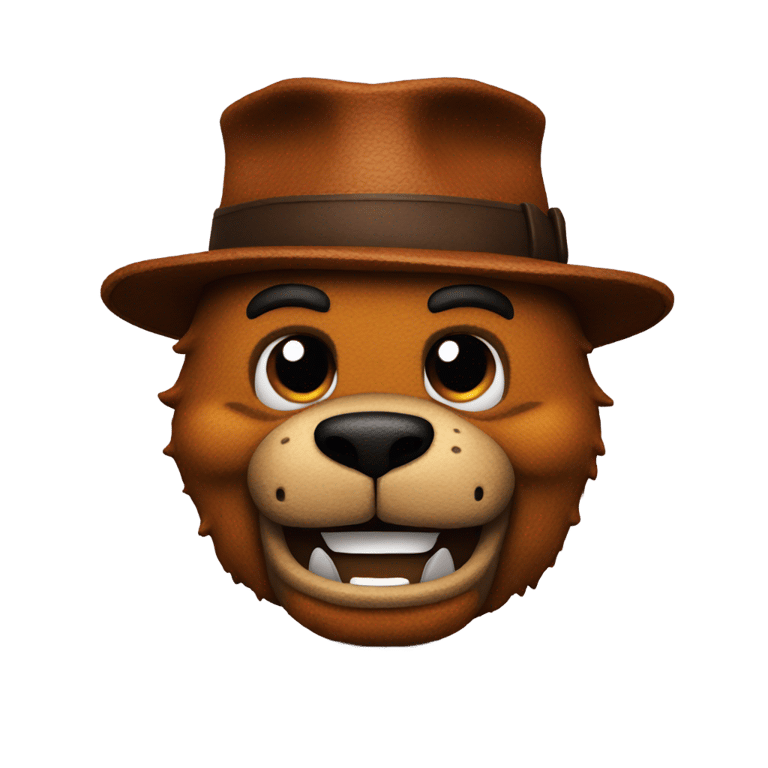 genmoji: Freddy Fazbear