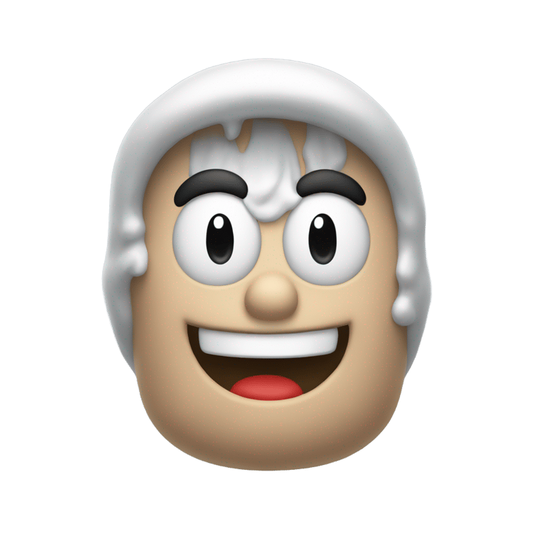 genmoji: Boo from Super Mario