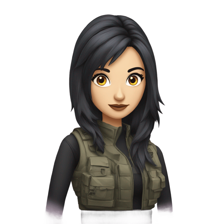 絵文字：Sssniperwolf as an emoji