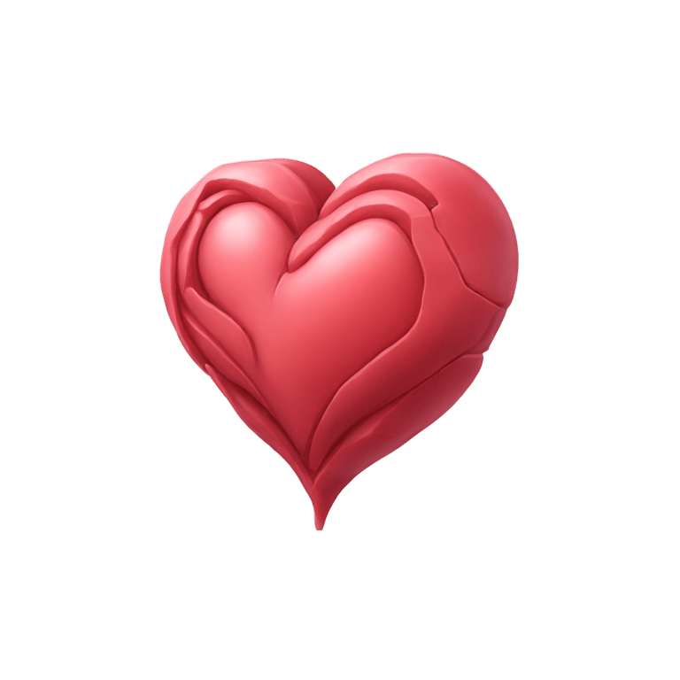 genmoji: rose muscle heart