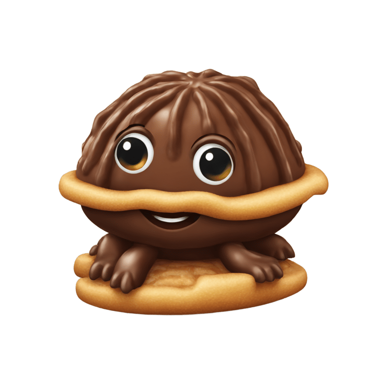 genmoji: Chocolate churro turtle