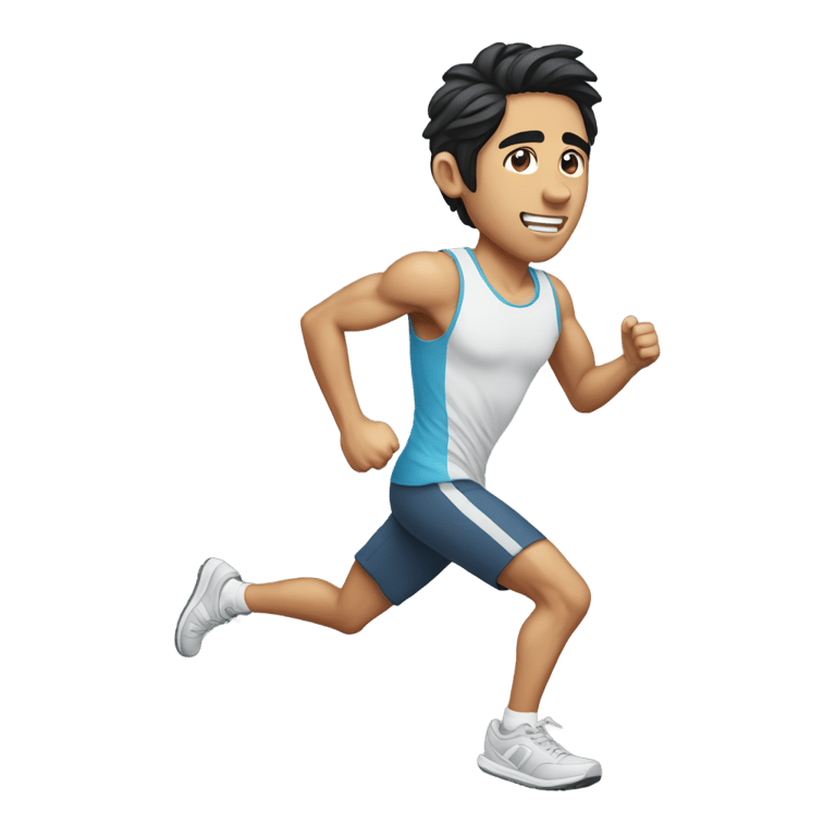 絵文字：zach king as runner