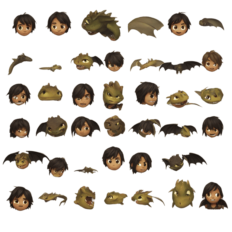 genmoji: how to train your dragon