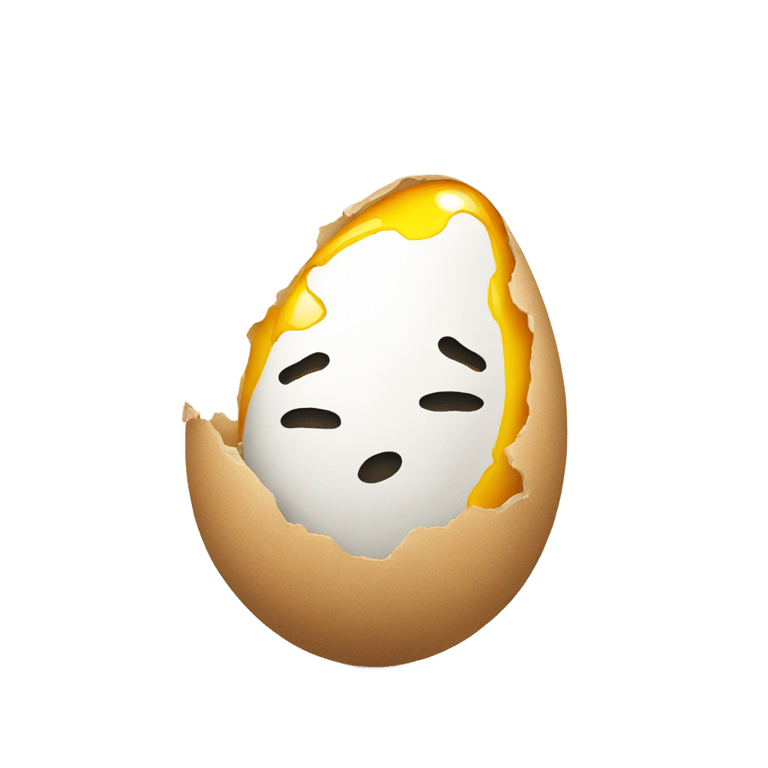 genmoji: A Cracked Egg