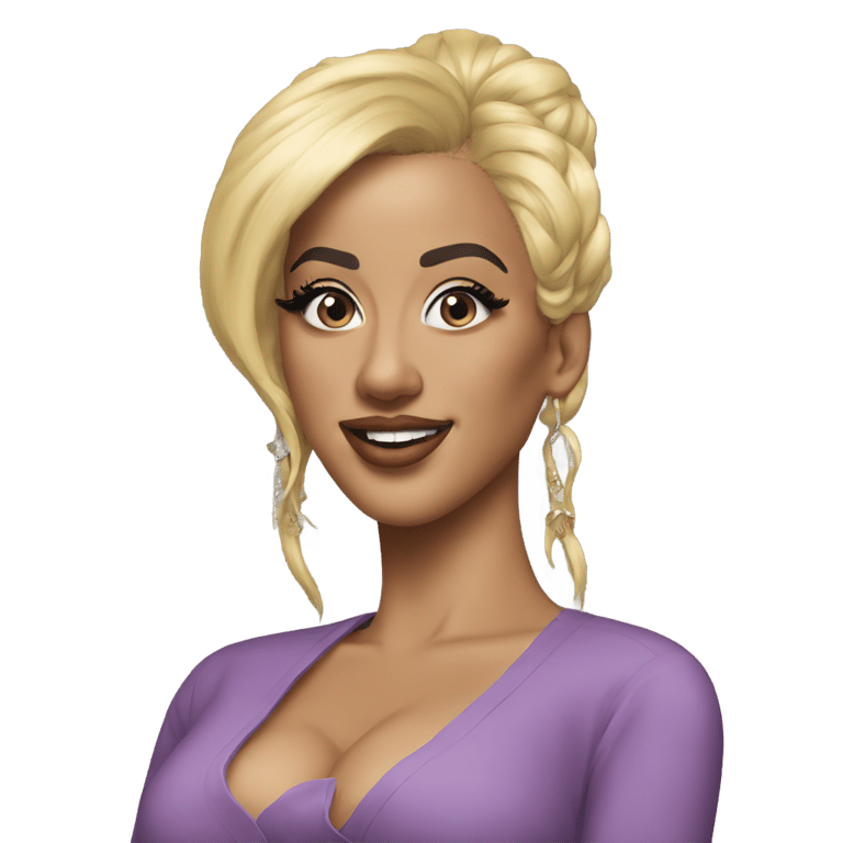 genmoji: Cardi b